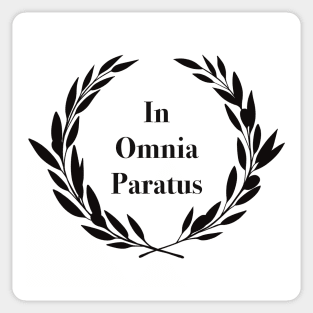 In Omnia Paratus Gilmore Girls Sticker